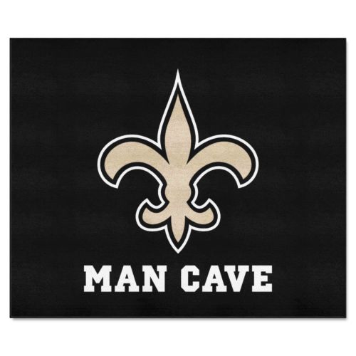 NFL - New Orleans Saints Man Cave Tailgater Rug 5'x6'