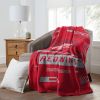 Red Wings OFFICIAL NHL "Digitize" Raschel Throw Blanket; 60" x 80"